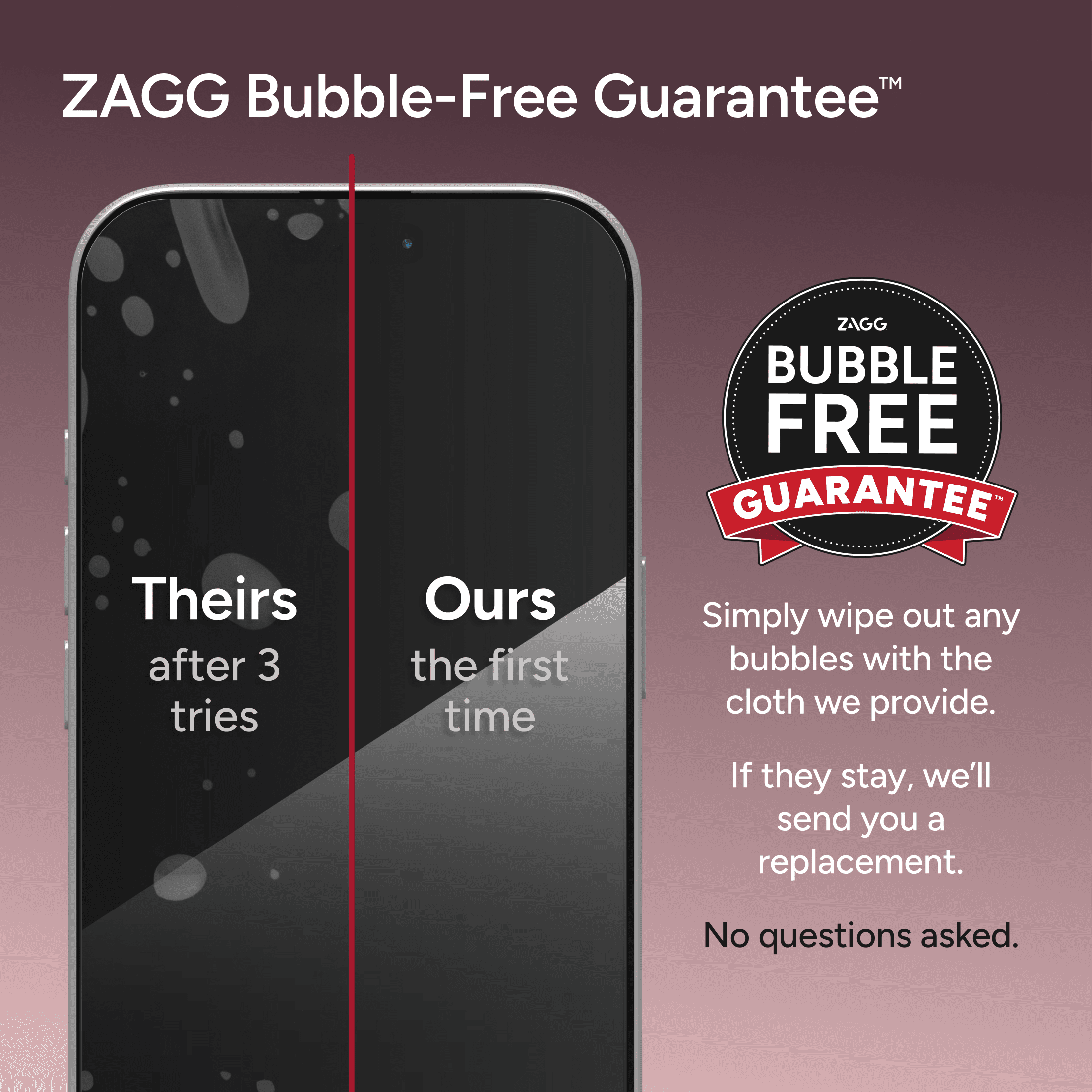 ZAGG InvisibleShield Glass Screen Protector with Privacy Filter for Apple iPhone 18 Pro Max with PerfectFit™ Installation, 3x Stronger Glass, Impact & Scratch Protection
