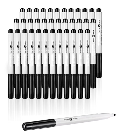 36 Pack Fine Point Dry Erase Markers,Low Odor Whiteboard Markers for Classroom,Office&Home Use,Bulk Dry Erase Pens Easy to Clean
