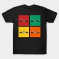 thumbnail image 1 of T-Shirt Unisexe Graphique de Performance Automobile Classique Italienne Miura, jusqu'à la Taille 3TG., 1 of 4