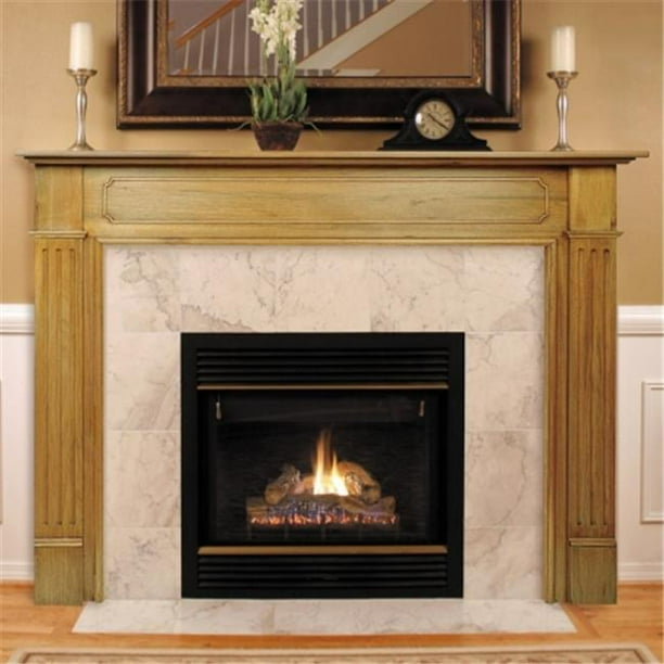 Pearl Mantels 110 56 Williamsburg Fireplace Mantel Surround Unfinished Com Pearl Mantels 110 56 Williamsburg, Fireplace Mantel Surrounds
