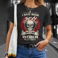 thumbnail image 4 of Weber Name I Hate Being Sexy But I Am Weber TShirt, 4 of 6