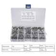thumbnail image 4 of Domqga Vis à Tête Plate, Accessoire de Matériel, 180 Pcs M3 M4 M5 M6 Acier Inoxydable Vis à Tête Plate Auto-Tappantes Assortiment pour Multi-Usages, 4 of 10