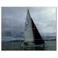 thumbnail image 1 of Boat Ship Ceramic Tile Mural Kitchen Backsplash Bathroom Shower, 400181-L54, 1 of 3