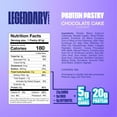thumbnail image 6 of Legendary Foods Protein Pastry - Chocolate Cake 4 Pack | Protein Snack | Gluten-Free| Keto Friendly, 6 of 13