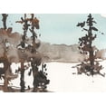 thumbnail image 2 of Dixon, Samuel 24x19 White Modern Wood Framed Museum Art Print Titled - Woodland Sketch III, 2 of 4