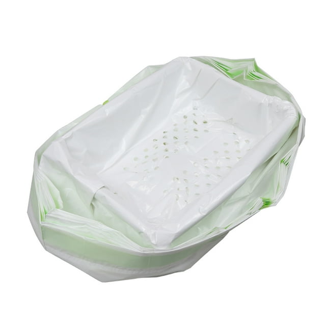 Cat Litter Filter Bag Drawstring Litter Sifting Liners Kitty Waste Litter Box Liners