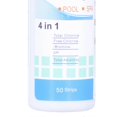 thumbnail image 2 of 50 4-in-1 Pool Water Test Strips Chlorine Free, Chlorine/Bromine, pH, Alkalinity, 2 of 4