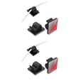 thumbnail image 3 of Goriertaly 40x White Durable Cable Organizer Clip For Effortless Cable Management Easy Installation Cable Clip black 2Set, 3 of 6