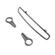 thumbnail image 1 of Abrazadera Universal para Espejo de UTV de 15 "para Las Barras Antivuelco de 1,75" shamjiam Espejo retrovisor de carrera de 15 pulgadas, 1 of 7