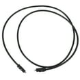 thumbnail image 1 of OUNONA 3Pcs Long Optical Audio Cable 100In Black for High Fidelity Sound and TV Amplifier, 1 of 6