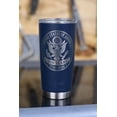 thumbnail image 2 of 250 Years of America Navy Blue 20oz Stainless Steel Tumbler Laser Engraved Patriotic USA 1776–2026 Gift Cup, 2 of 2