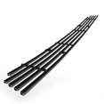 thumbnail image 2 of APS Compatible with Ford Mustang 2005-2009 GT V8 Lower Bumper Stainless Steel Black 8x6 Horizontal Billet Front Grill Grille Insert F66014J, 2 of 7