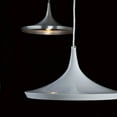 thumbnail image 3 of 1 Light Pendant 14 Inches Wide By 6.5 Inches High-Brushed Aluminum Finish Eurofase Lighting 20439-040, 3 of 4