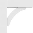 thumbnail image 3 of 3"W x 14"D x 14"H Standard Thorton Architectural Grade PVC Bracket with Block Ends, 3 of 11