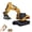 Excavators, variant on Mini Rc Construction Series Pocket Dump Truck, Excavator & Forklift 1/64 Scale Rc Excavator for Adults with Wireless Controller, Heavy-Duty Construction Vehicle for Indoor/Outdoor Play