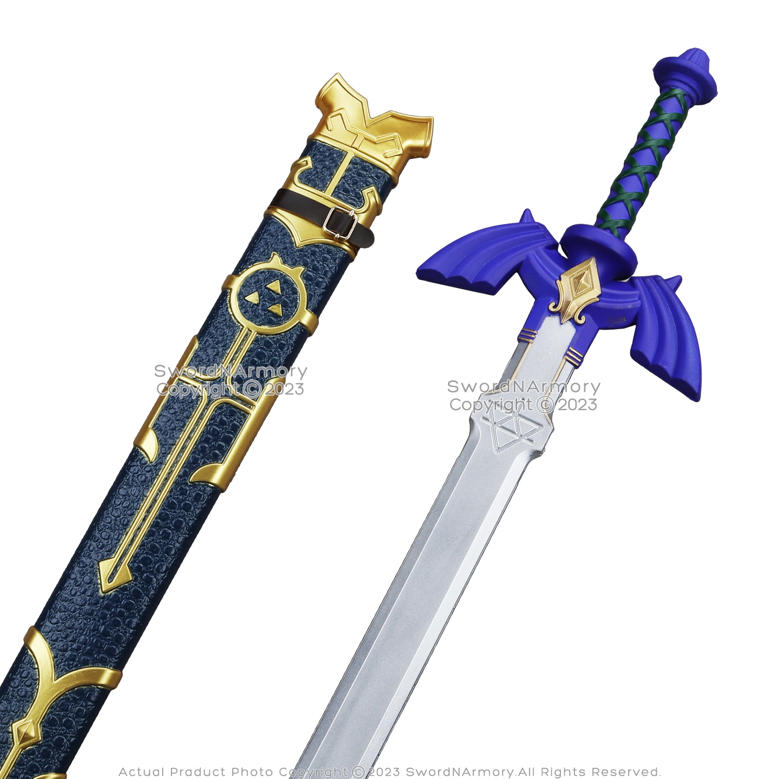  RealFireNSteel - Link's Master Sword (with Plaque) : Sports &  Outdoors