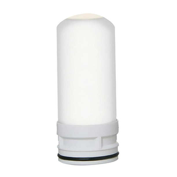 Reemplazo de cartucho purificador de agua de grifo de 95 x 40,5 mm para cocina doméstica blanca Normal