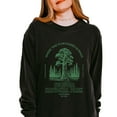 thumbnail image 4 of Sequoia National Park EST. 1890 - Womens Garment Dyed Long Sleeve Graphic T-Shirt, 4 of 10