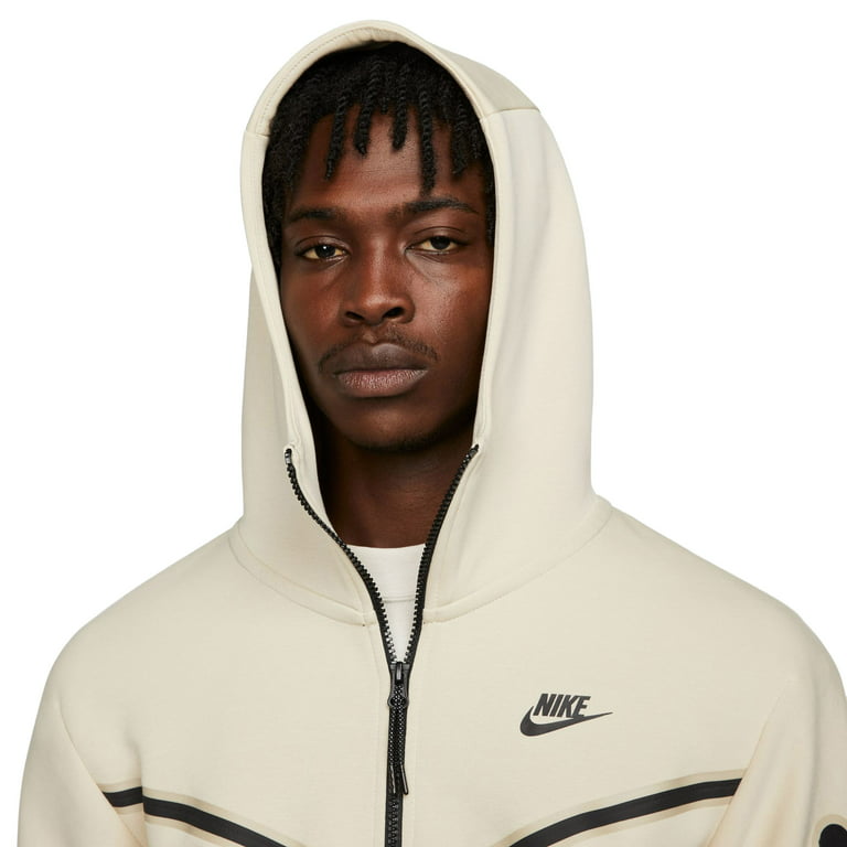 Nike Sportswear Tech Fleece Full-Zip Hoodie White - PHANTOM/BLACK
