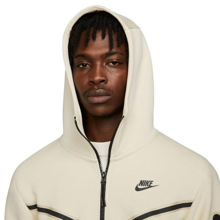 Nike Sportswear Tech Fleece Full-Zip Hoodie White - PHANTOM/BLACK