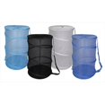 thumbnail image 1 of HDS Trading BH10936-BLU Sunbeam Mesh Barrel Hamper, Blue, 1 of 1