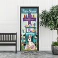 thumbnail image 4 of Easter Blessings Truck & Cross Door Sticker - 30.3x78.7in Religious Easter Bunny & Egg Peel and Stick Door Decal for Home Decor, 4 of 6