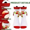 thumbnail image 6 of White Magnetic Interactive Socks For Fall And Winter Christmas Long Socks With Fabric That Keeps Feet Dry For Sports And Leisure Time, 6 of 6