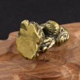 thumbnail image 3 of Monkey Figurine Brass Statue Animal Figurines Toys Home Desktop Decoration, 3 of 5