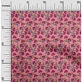thumbnail image 1 of oneOone Cotton Poplin Fabric Leaves & Floral Block Print Fabric By Yard 42 Inch Wide, 1 of 4