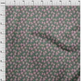 thumbnail image 4 of oneOone Silk Tabby Pink Fabric Pear Craft Projects Decor Fabric Printed By The Yard 42 Inch Wide, 4 of 4
