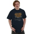 thumbnail image 4 of Indiana Raceway Midwest Car Race Plus Size Crewneck Graphic Tee Shirt Brisco Brands 2X, 4 of 5