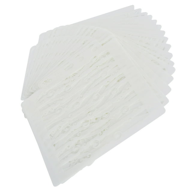 Plantilla de retratado Plantilla de Pinta Spray Superficie Lisa Reutilizable Plantilla de Pinta Duradera Fácil Limpia Decoración del Hogar Accesorio 16 Paquetes para