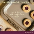 thumbnail image 5 of Anolon Nonstick Bakeware 3-Piece Cookie Pan Set, Bronze, 5 of 7