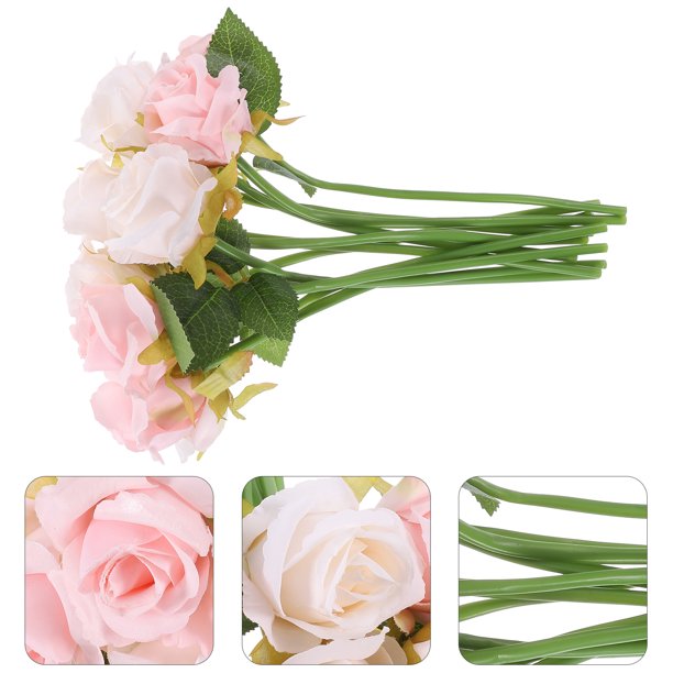 BESTYASH Ramo Decorativo Artificial Para Bodas Y Eventos Con Flores Resistentes Y Reutilizables
