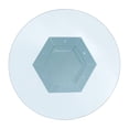 thumbnail image 4 of Acme Noralie Dining Table in Mirrored, Faux Diamonds and Clear Glass, 4 of 5