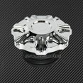 thumbnail image 2 of Bouchon de Gaz Ventilé Chrome Filetage Droit pour Réservoir de Carburant Compatible avec Harley FXDF TG, 2 of 4