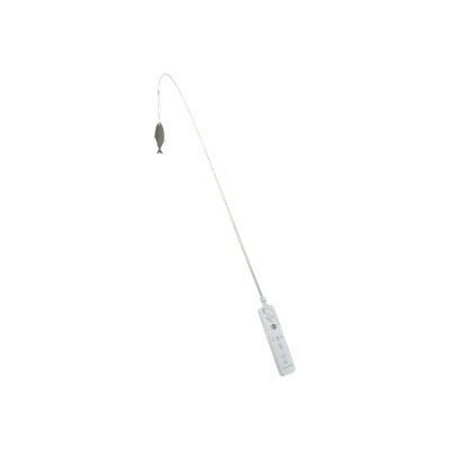 CTA WI-FR Fishing Rod - Fishing rod attachment for game controller - for NINTENDO Wii Remote, Wii Remote Plus, Wii Remote with Wii MotionPlus