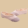 thumbnail image 2 of Wdhugt Versatile Lace-Up Dance Shoes For Women Soft Sole Practice Footwear Canvas Plus Size Flat Heel Fall Winter Style Trendy Cloth Beige Size 6.5 Us, 2 of 6