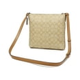 thumbnail image 2 of Coach Women's Rowan File Bag (Signature Canvas - Light Khaki - Saddle), 2 of 4