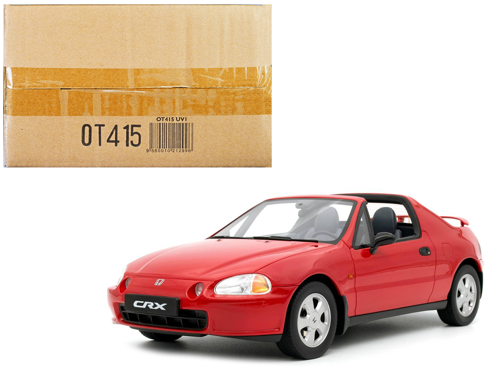 オットー 1/18 ホンダ CRX デルソル Vti 1995 レッド OTTO MOBILE 
