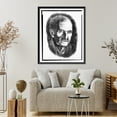 thumbnail image 4 of Historic Framed Print, [George Santayana, head-and-shoulders portrait, facing right].George Biddle., 17-7/8" x 21-7/8", 4 of 9
