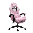 thumbnail image 1 of Yivke Gaming Chair, Ergonomic PU Leather Gaming Chairs for Adults 200lbs with Footrest and Massage Lumbar Support, Office Video Game Chairs with Adjustable Height and Backrest, 1 of 7