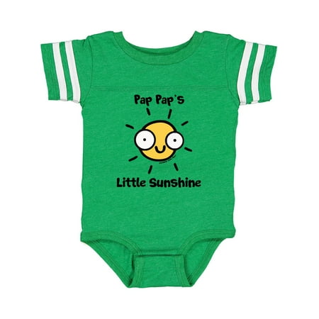 

Inktastic Pap Pap s little Sunshine Gift Baby Boy or Baby Girl Bodysuit