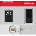 thumbnail image 2 of Kwikset Powerbolt 240 Keypad Electronic Deadbolt Door Lock, Satin Nickel, 2 of 7