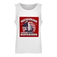 thumbnail image 4 of Shangniulu Prestige Worldwide Funny Boats and Hoes Pop Culture Mens Graphic Tank Top 2XL, 4 of 5