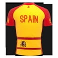 thumbnail image 2 of Spain Full Zipper Bike Short Sleeve Cycling Jersey  for Women - Size XS, 2 of 4