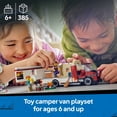 thumbnail image 4 of LEGO City Holiday Adventure Camper Van Building Toys Set - Vacation Toys for Kids, Boys & Girls, Ages 6+ - Includes 3 Minifigures & Accessories - Gift Ideas for Birthdays & Holidays - 60454, 4 of 9