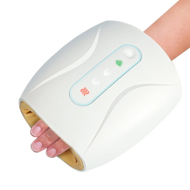 Masajeador de manos para hombres y mujeres, máquina de masaje de manos eléctrica inalámbrica Labymos Natural