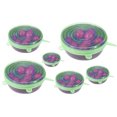 thumbnail image 4 of Tapas de silicona BLESIY 6 Tapas Elásticas de silicona Universales, 4 of 8
