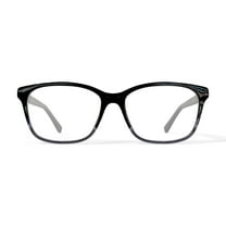 Oscar Women's OSL474 Prescription Eyeglasses with Case, Crystal Black